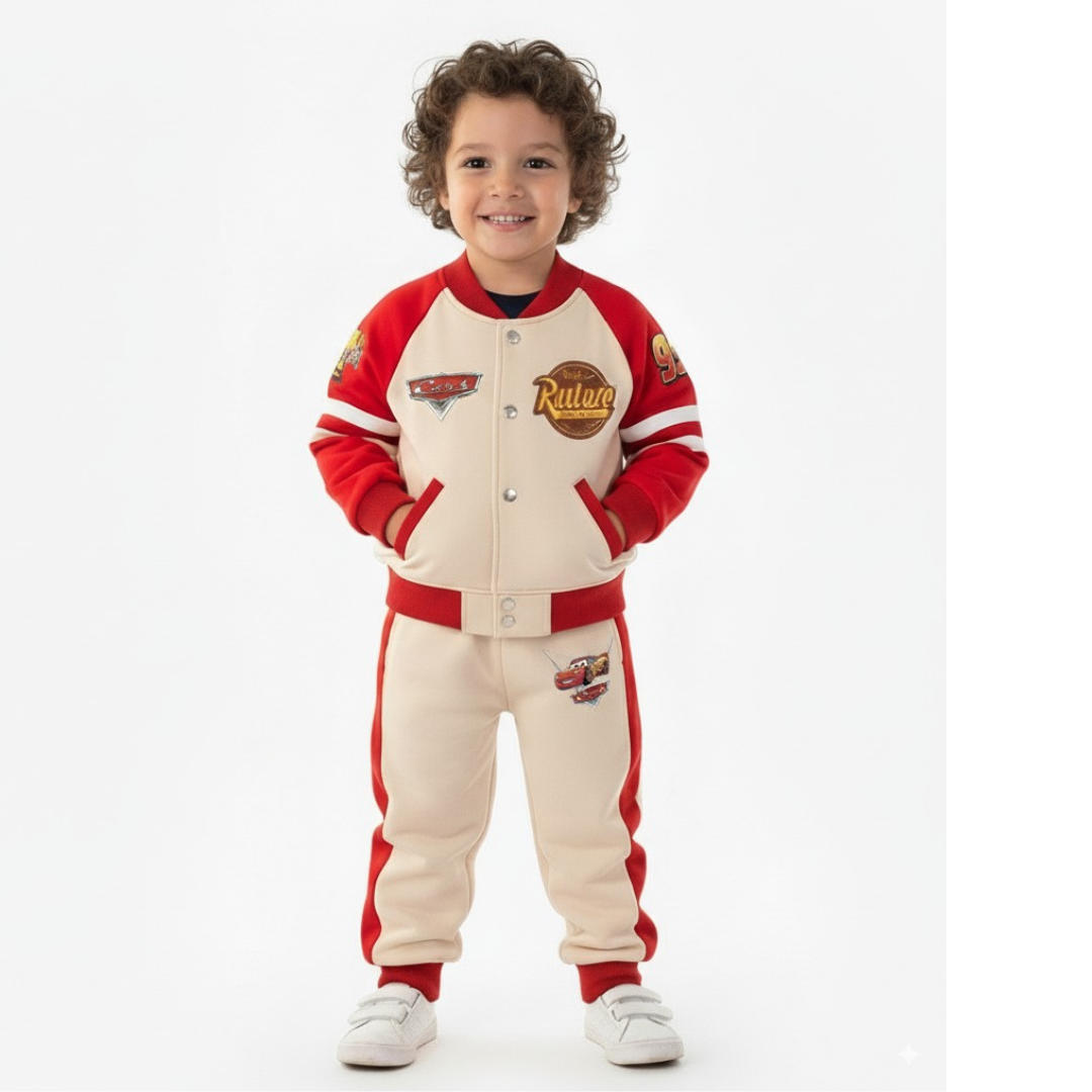 Chaqueta Varsity niño talla 0-6M - 10 Rayo Mcqueen