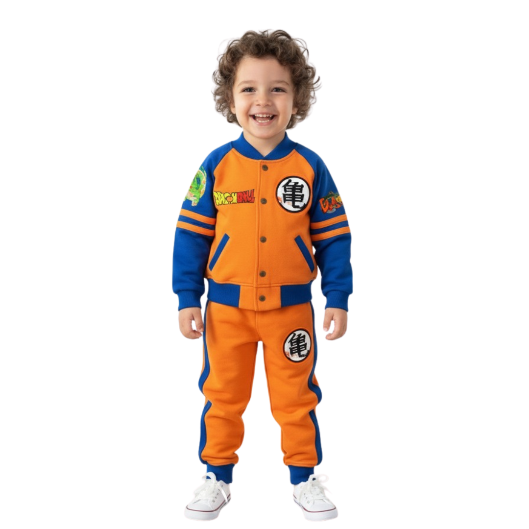 Chaqueta Varsity niño talla 0-6M - 10 Dragon Ball Z
