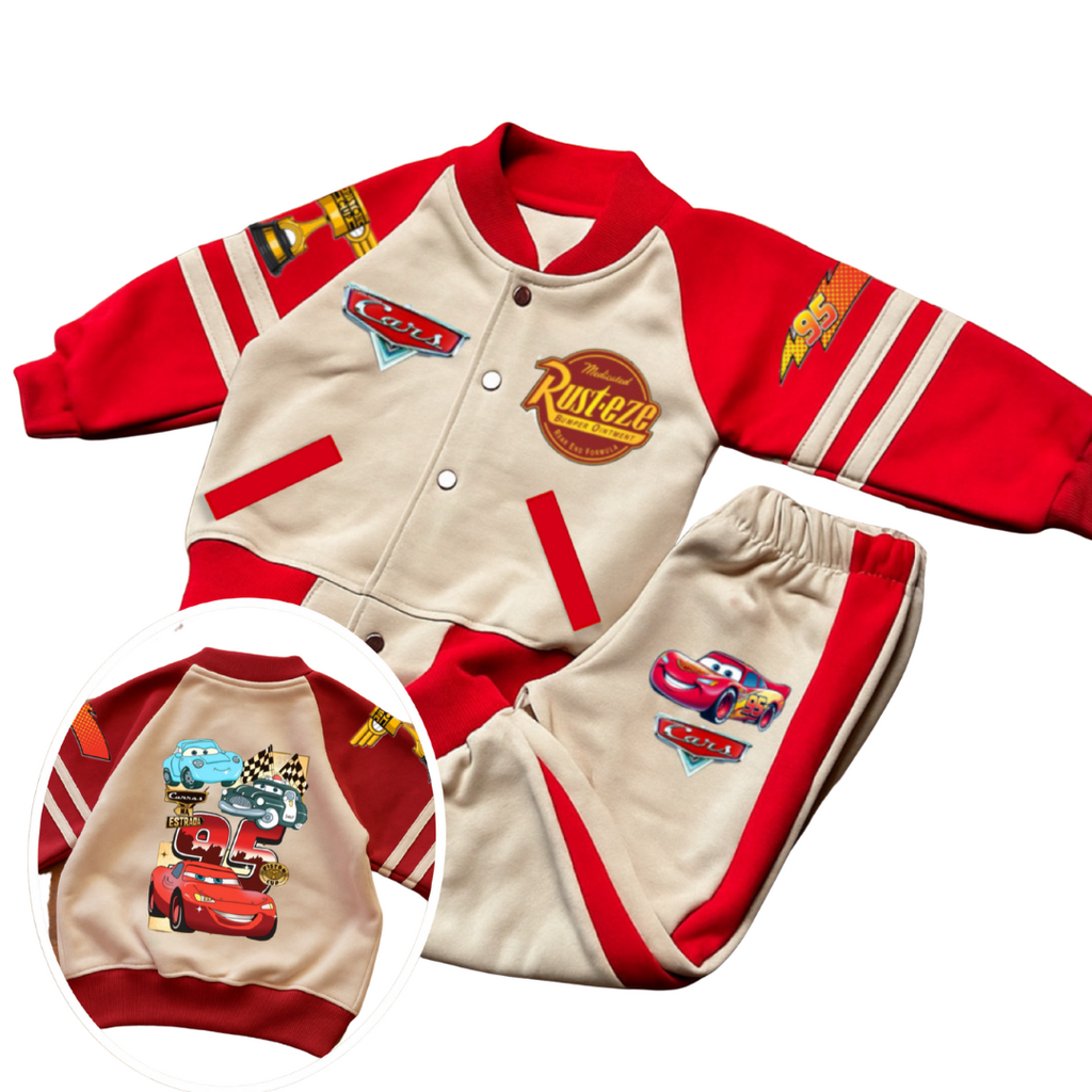 Chaqueta Varsity niño talla 0-6M - 10 Rayo Mcqueen