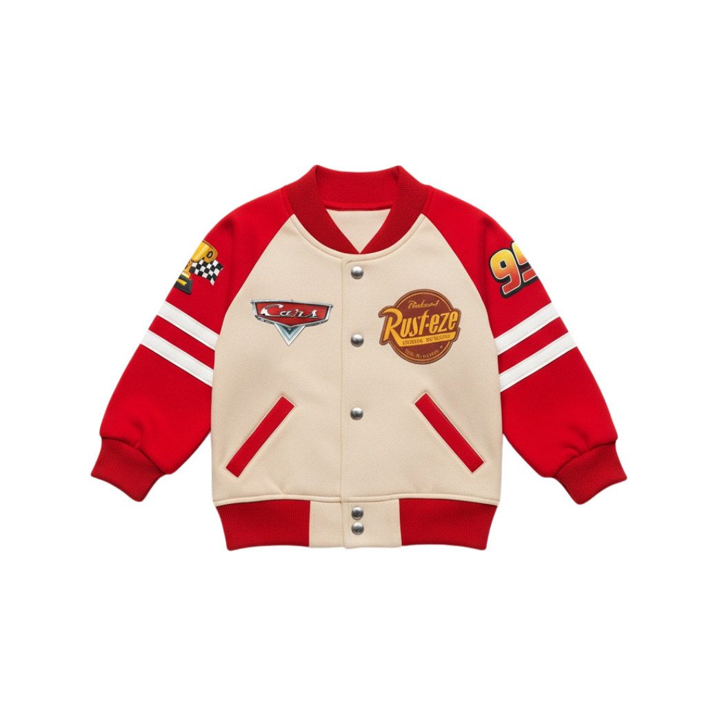 Chaqueta Varsity niño talla 0-6M - 10 Rayo Mcqueen