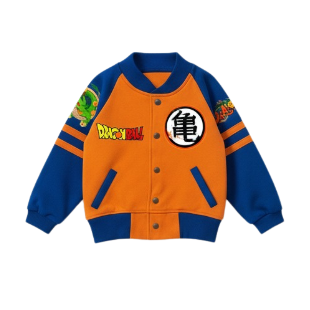 Chaqueta Varsity niño talla 0-6M - 10 Dragon Ball Z
