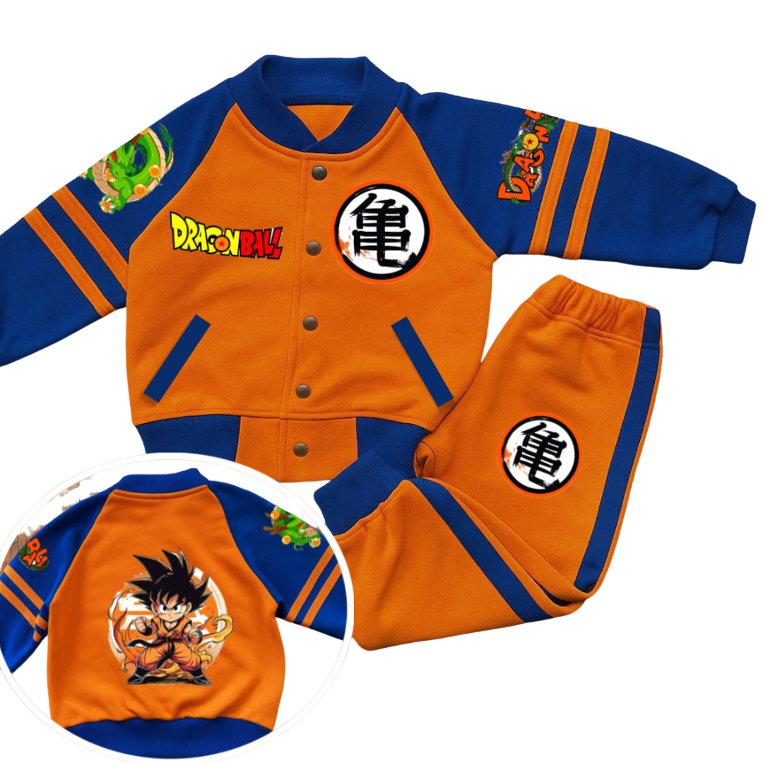 Chaqueta Varsity niño talla 0-6M - 10 Dragon Ball Z
